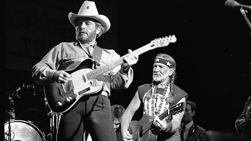 Merle Haggard and Willie Nelson